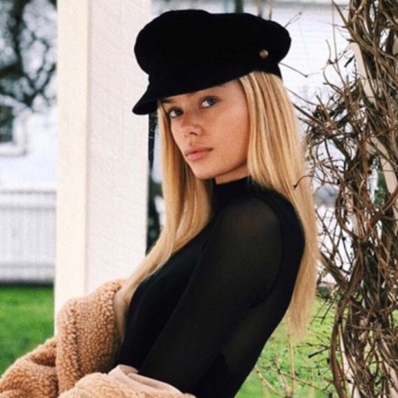 NWT Lack Of Color Lola Cap Black Newsboy Hat - Picture 14 of 14